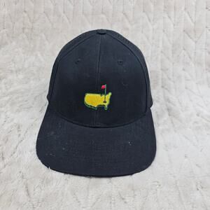 Masters Hat Snap Back American Needle Classic Outdoors Golf Black Breathable